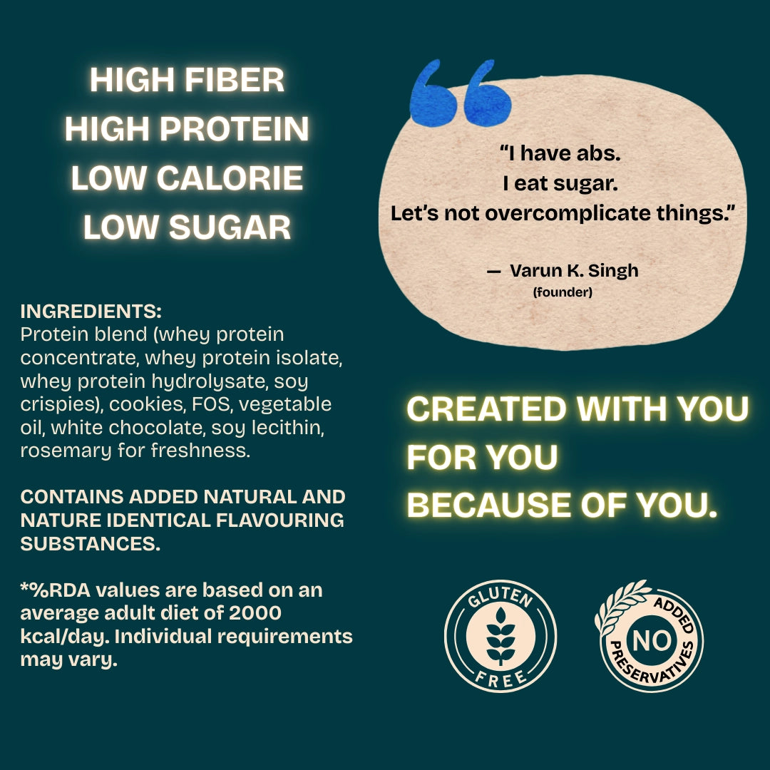 MOON CRUMBLE BAR - PACK OF 6 (60G EACH)